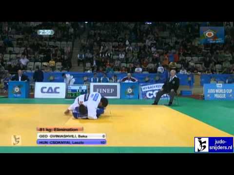 Beka Gviniashvili (GEO) - Laszlo Csoknyai (HUN) [-81kg]