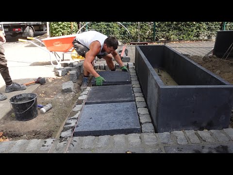 Vorgarten gestalten inkl. Hochbeet