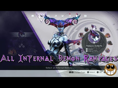 BAYONETTA 3: All Infernal Demon Rampages
