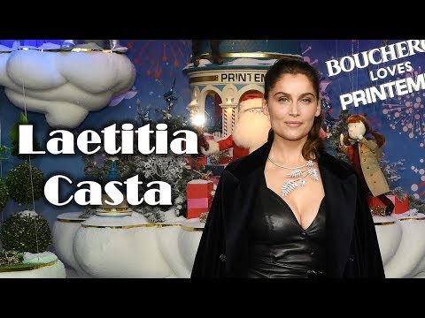 Leather Dress Laetitia Casta
