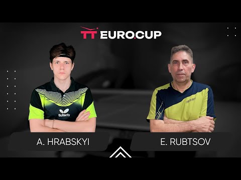 13:15 Andrii Hrabskyi - Eduard Rubtsov 22.10.2023 TT Euro.Cup Ukraine  Master. TABLE 3