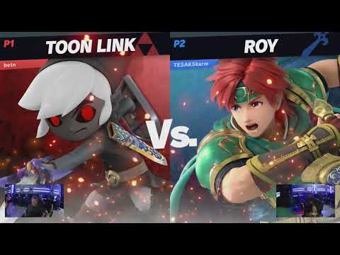 AZSL 2021 Summer Group D Losers Semis - GCU|Bethel3D (Toon Link) vs. TE|SAK|Skarm (Roy/Wolf)