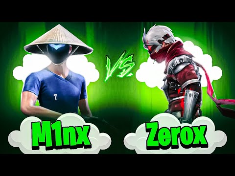 Zerox FF🇳🇵 Vs M1NX🇧🇩 | Cleanest Fight Ever🍷1vs1 series #04