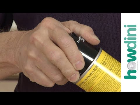 Part of a video titled How to Make Spray Paint Caps Easy to Remove - YouTube