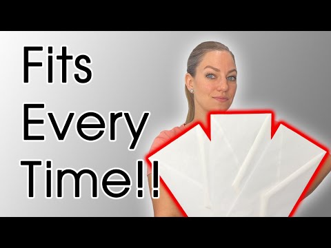 Envelope Hack: The Perfect Tri-Fold Every Time! Folding Trick Learned from Secretary School!