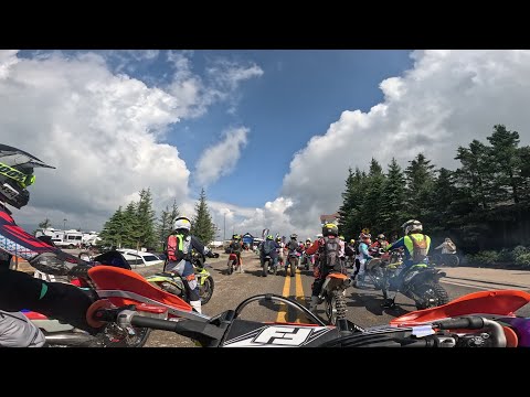 2023 GNCC RD 9 Snowshoe AM Bikes