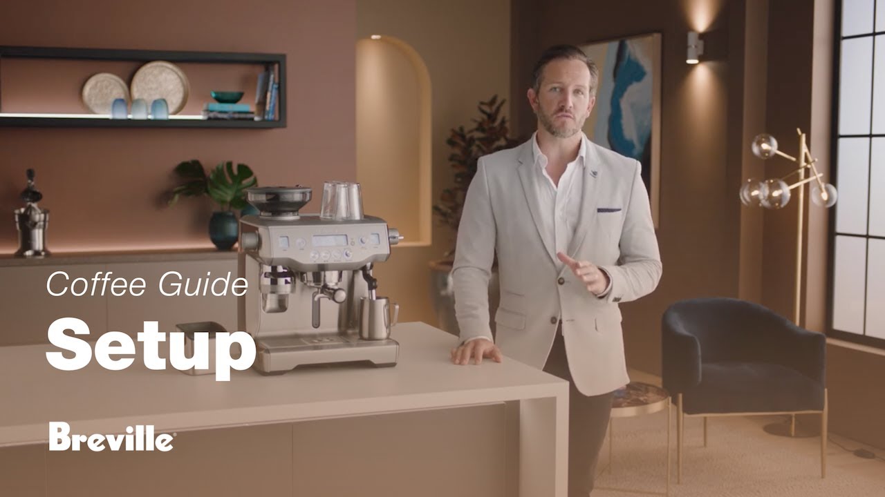 Breville coffee guide tutorial - Setting up your machine