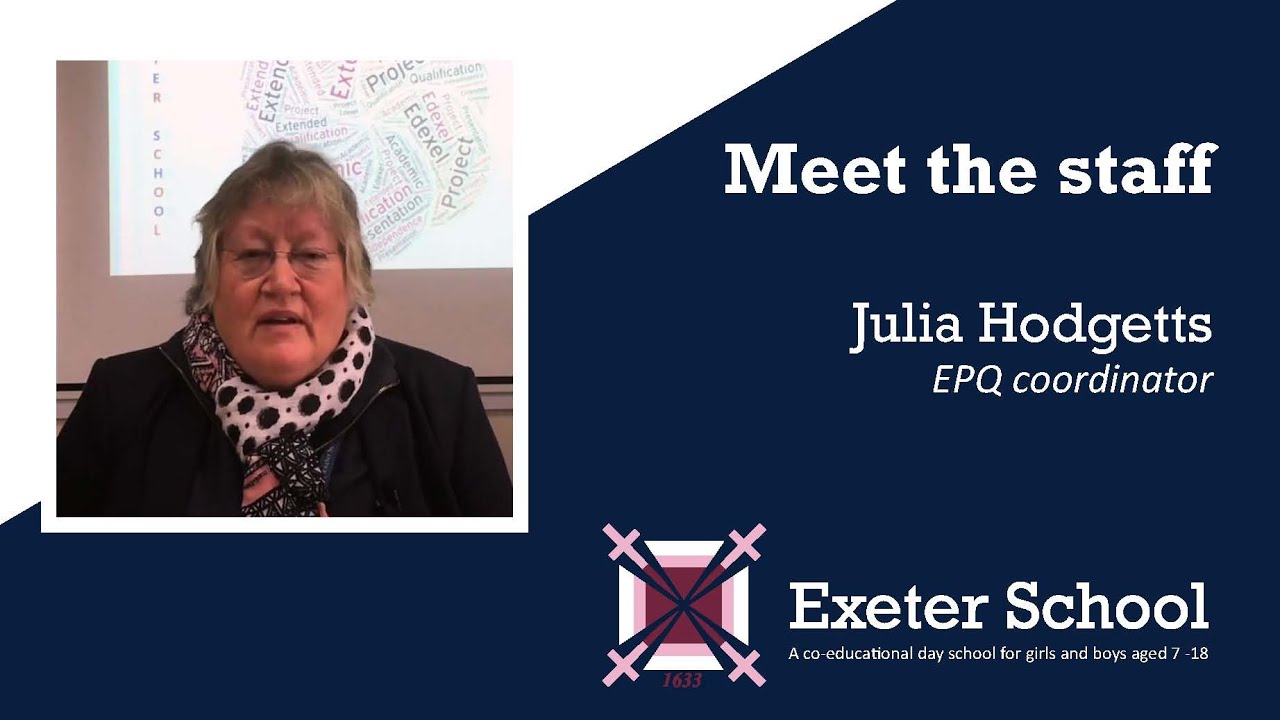 EPQ in the Sixth Form at Exeter School