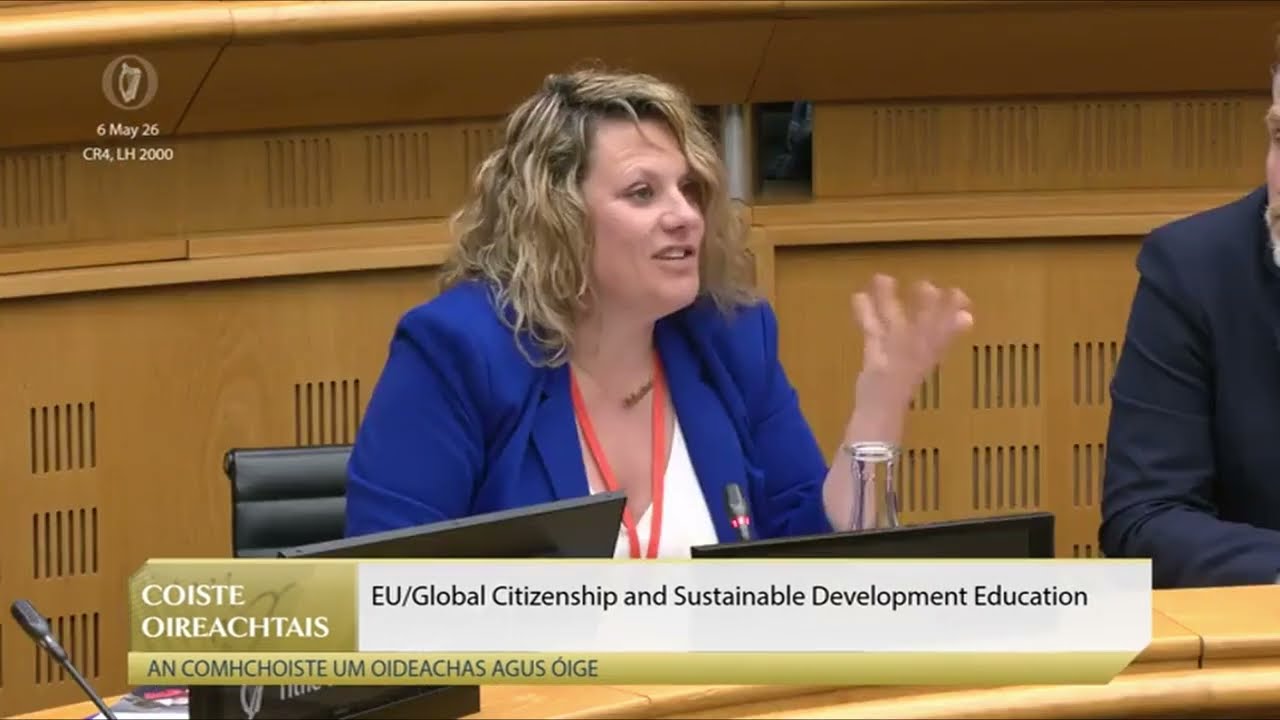 Global Citizenship Education in Schools - IDEA at Oireachtas Joint Committee on Education and Youth