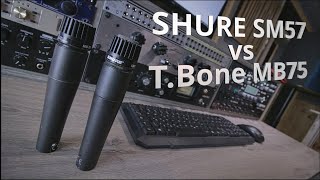 Video thumbnail for 40$ vs 100$ Mic (T.Bone MB 75 vs Shure Sm57 Comparison) by GalTone Studio