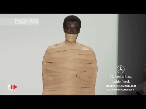 "MARINA HOERMANSEDER" Spring Summer 2015 Berlin Fashion Week by Fashion Channel