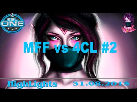 Highlights MFF vs 4CL #2 (bo3) | ESL One New York (31.08.2015)