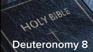 Deuteronomy 8 (NIV) The Audio Bible