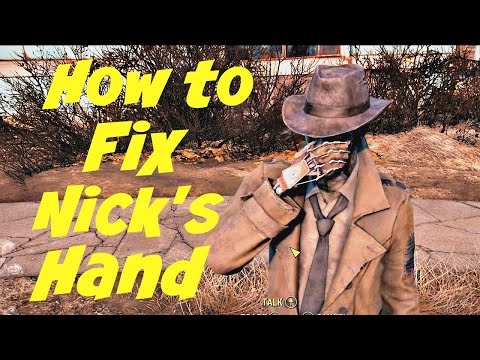 How To Fix Nick's Hand | Fallout 4 |