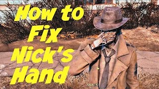 How To Fix Nick's Hand | Fallout 4 |