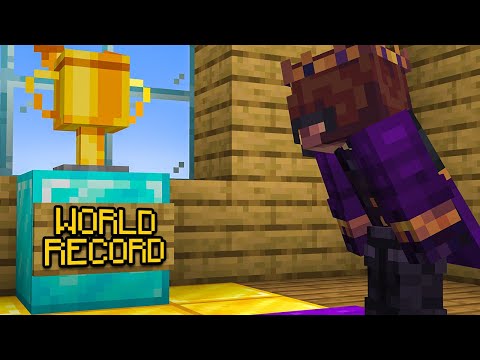 How hard is it to get the Minecraft World Record?