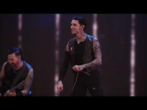 Black Veil Brides - Knives and Pens LIVE (Warped Tour Orlando 2025)