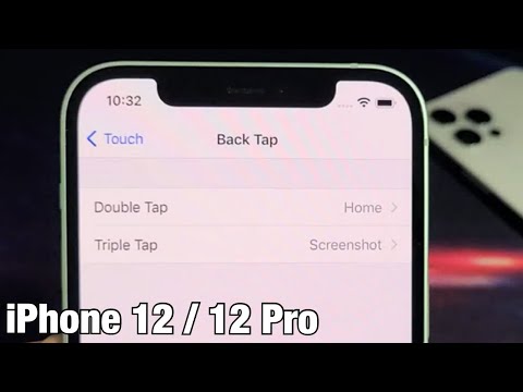 iPhone 12's: How to Use/Enable Back Tap (Double Tap or Triple Tab)