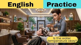 Simple English Conversation at the Hair Salon | Real-Life English Dialogue for Beginners (A1–A2)