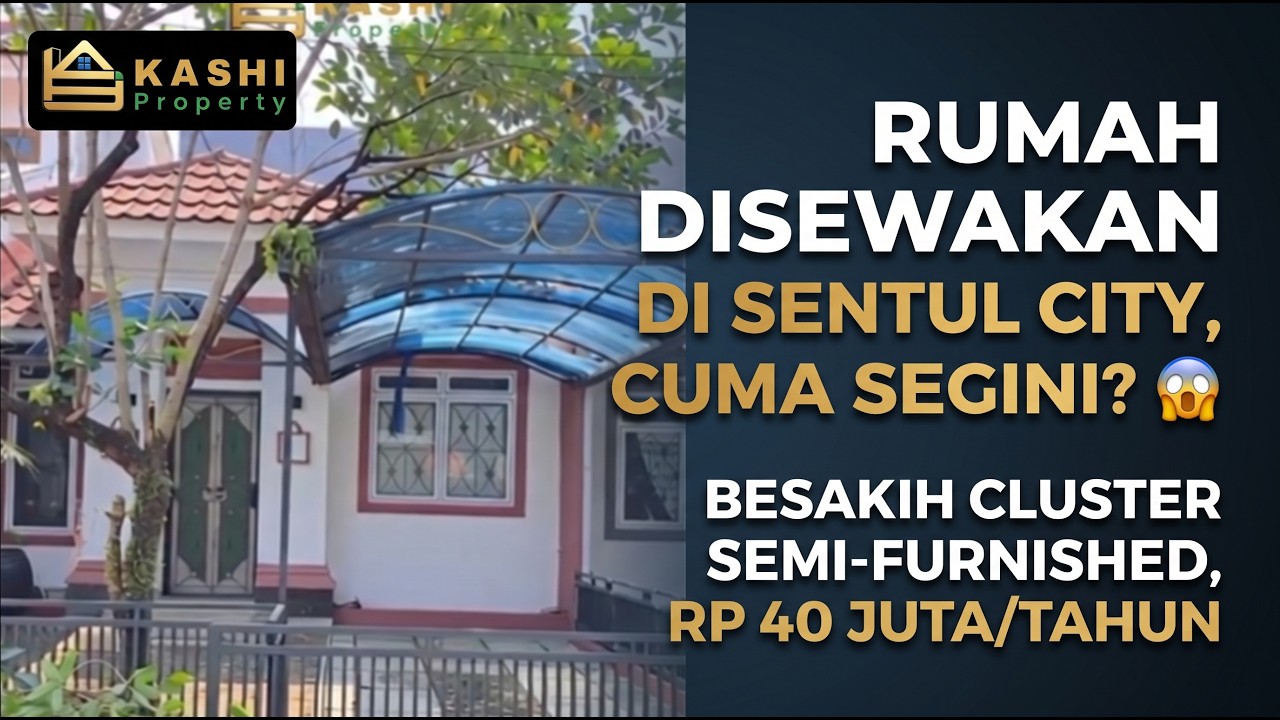 Disewakan Rumah Semi Funris di Cluster Besakih - Sentul City