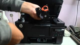 preview picture of video 'Hp laserjet pro 100 mfp m126nw review'