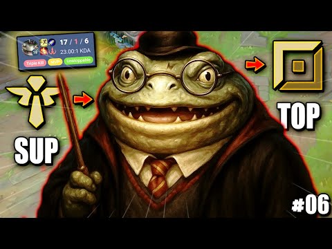 Meet the NEW META AP TAHM KENCH Top Build to MELT ALL 🔥🔥 | New Sup to Top Series #06 - s15 Gameplay