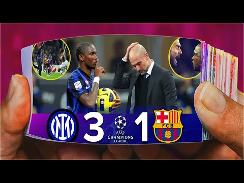 Flip Book - The Day Samuel Eto'o Finally Get Revenge and Destroyed Pep Guardiola-Part 3