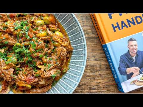 This Cuban Pulled Beef recipe is incredible! Easy, high-protein, and so tasty!