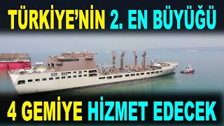 Türkiyenin yeni gemisi: Donanmaya dev yardımcı 