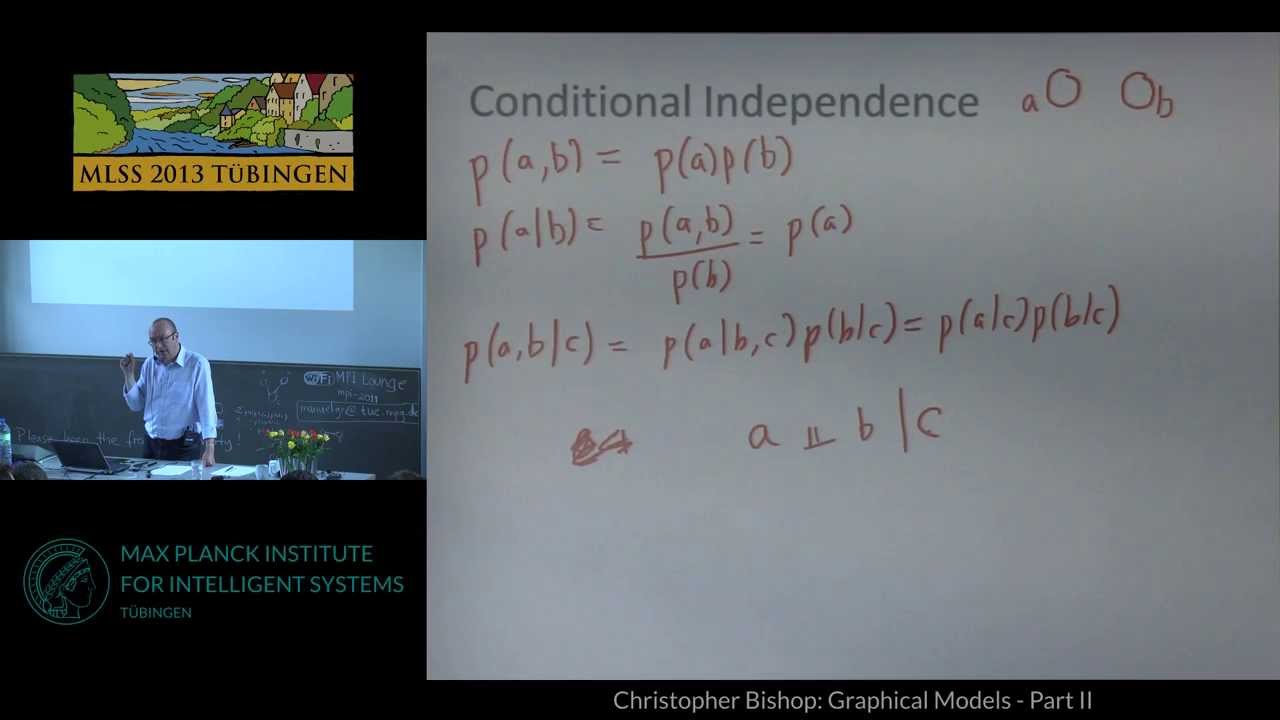 Graphical Models 2 - Christopher Bishop - MLSS 2013 Tübingen