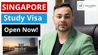 SINGAPORE Study Visa Now Starts for Indians - No Advance / All fees after Visa