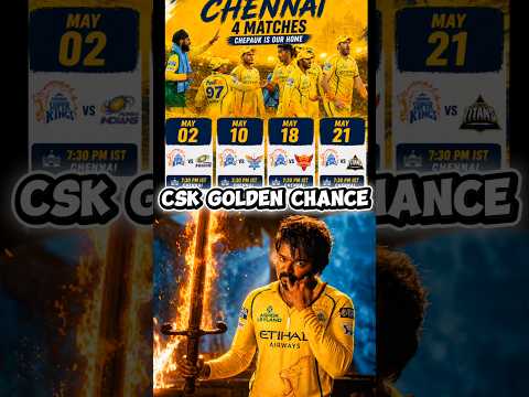 சேப்பாக்கம் நம்ம கோட்டை... இனிமே தான் இருக்கு தரமான வேட்டை 🏟️🔥#CSK #IPL2026 #Chepauk