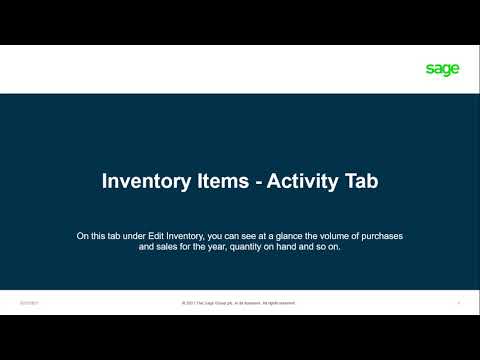Sage 50cloud Pastel (ZA) - How do I view inventory...