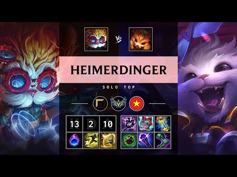 Heimerdinger Top vs Gnar - VN Challenger Patch 25.17