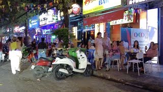 Beautiful Night View In Phnom Penh City - Cambodia Tour 2023