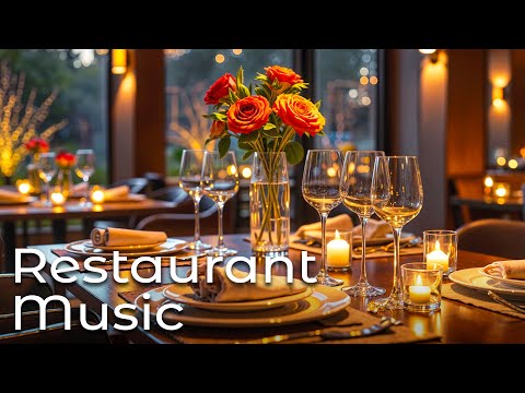 Luxury Restaurant Music BGM - Smooth Jazz Saxophone Instrumental & Relaxing Jazz Music for Dinner