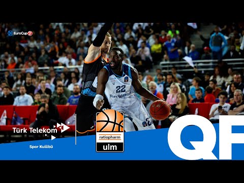 Grant, Bouteille lead Turk Telekom ahead! | Quarterfinals Highlights | 2022-23 7DAYS EuroCup