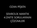 12. Sınıf  Mantık Dersi  Tutarlılık OZAN PİŞKİN-SEMBOLİK MANTIK 4. ÜNİTE. konu anlatım videosunu izle