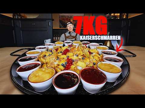 Incredible 7kg Kaiserschmarrn Platter! I'm attempting the Oktoberfest Dessert Challenge