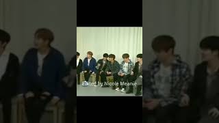 SEVENTEEN Wonwoo talking  to Mingyu during playing game