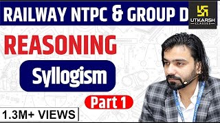 Railway NTPC & Group D Reasoning | Syllogism #1 | Short Tricks | By Akshay Sir