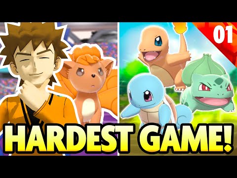 Can We NUZLOCKE The HARDEST POKEMON GAME EVER?! Radical Red Ep1