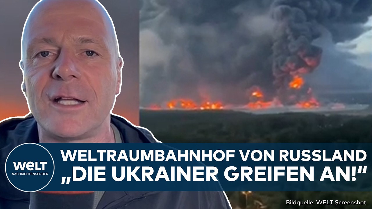 PUTINS KRIEG: Ukraine greift Weltraumbahnhof von Russland an! Heftiger Schlag für Moskau