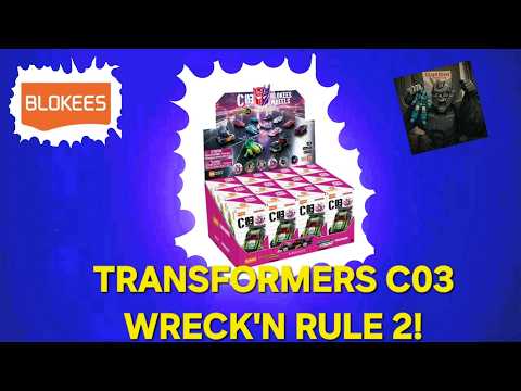 Blokees Wheels Transformers C03 Wreck'N Rule 2 FULL CASE! - GotBot True Review NUMBER 1378