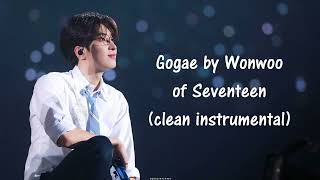 Download lagu Gogae by Wonwoo of Seventeen (clean instrumental) mp3 Download lagu Gogae by Wonwoo of Seventeen (clean instrumental) mp3