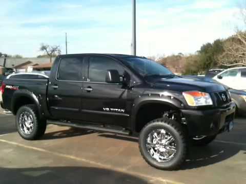 2010 Nissan Titan Crew Cab Pro4X with ProComp Lift at Victoria Nissan