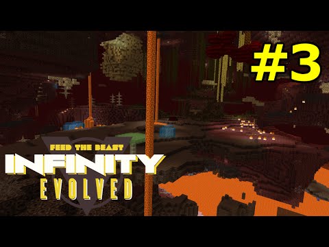 ftog S3E3 - Tool Forge upgrade and the Nether - FTB Infinity Evolved (Expert Mode)