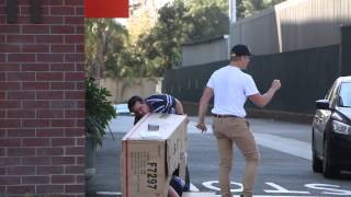 Dead Body Delivery Prank- Jake Paul