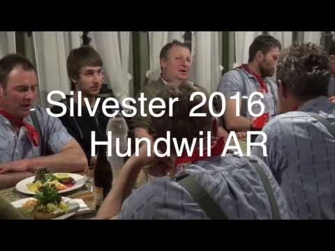 Slivester in Hundwil mit «Schö-Wüeschte» Slivesterkläusen