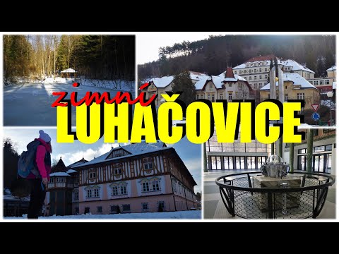 Jak to vypadá v LUHAČOVICÍCH? Zimní vlog z Česka 2021
